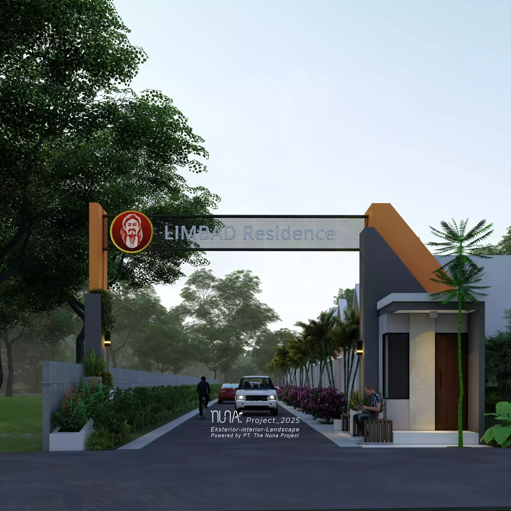 Desain Gate Limbad Residence 1-Brebes